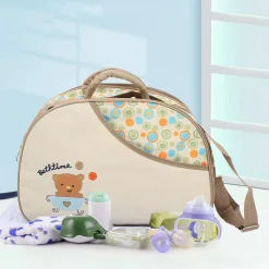 Abstract Fawn Diaper Bag