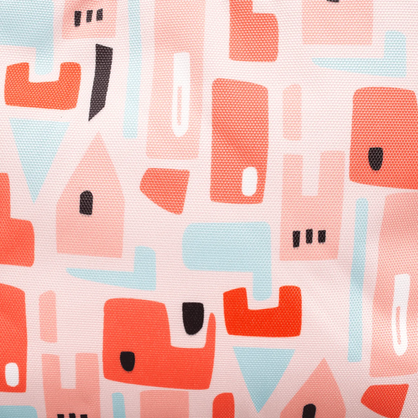 Abstract Peach Diaper Bag