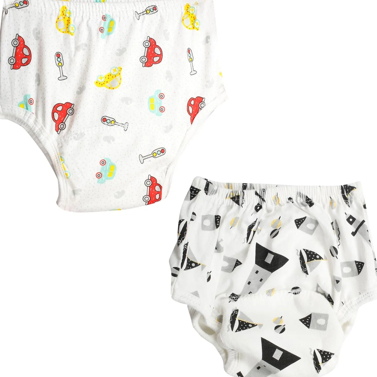 Adjustable & Washable Cloth Diaper Panty 2 Pk Driving And Sailing Multicolour