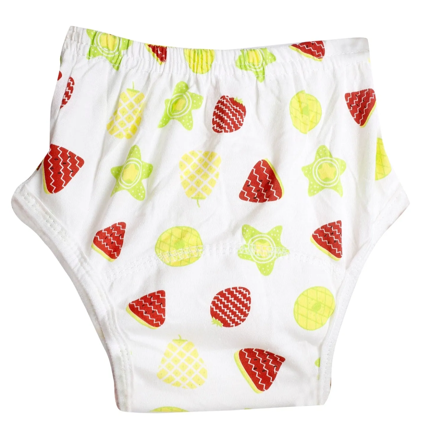 Adjustable & Washable Cloth Diaper Panty 2 Pk Forest Fruits Multicolour