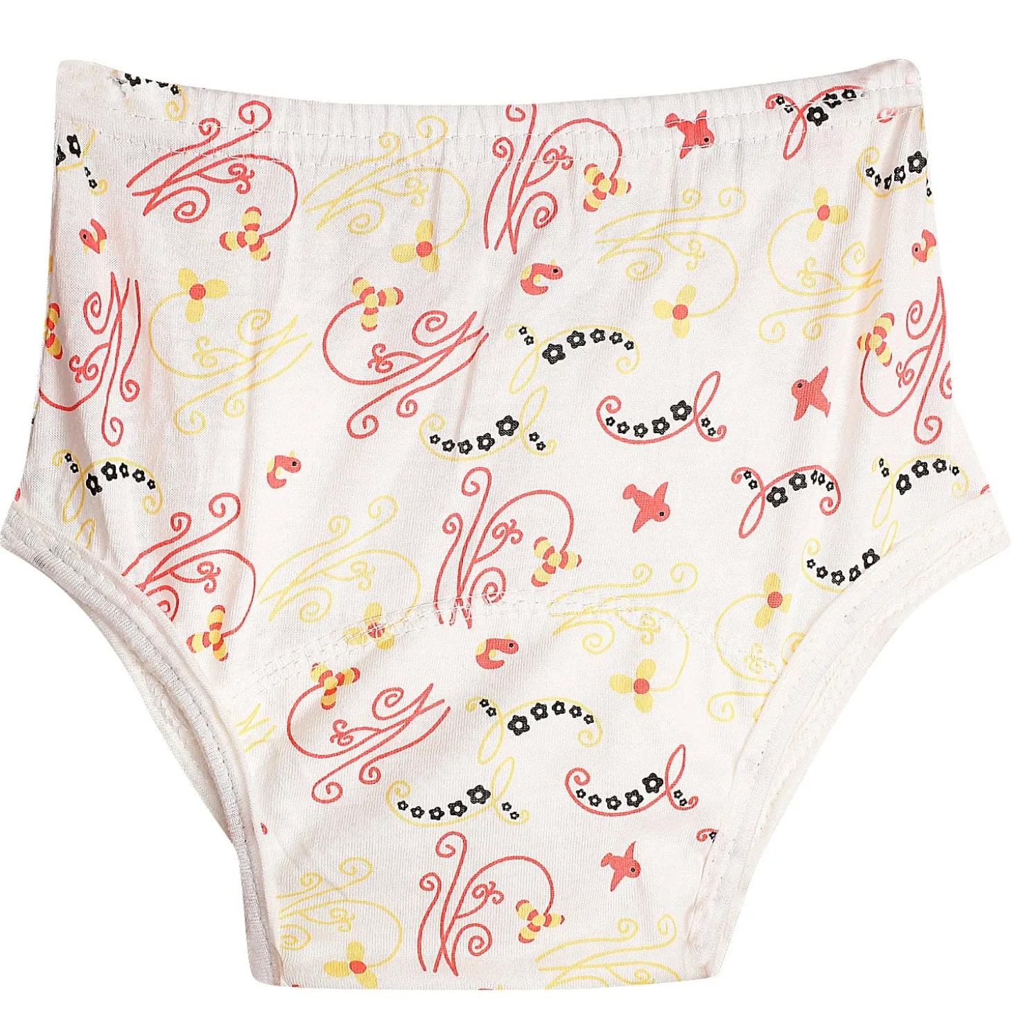 Adjustable & Washable Cloth Diaper Panty 2 Pk Abstract Multicolour