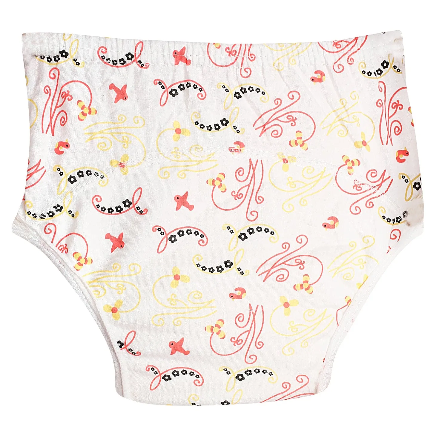 Adjustable & Washable Cloth Diaper Panty 2 Pk Abstract Multicolour