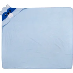 Animal Blue Hooded Towel