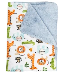 Animal in Jungle Multicolour Blanket