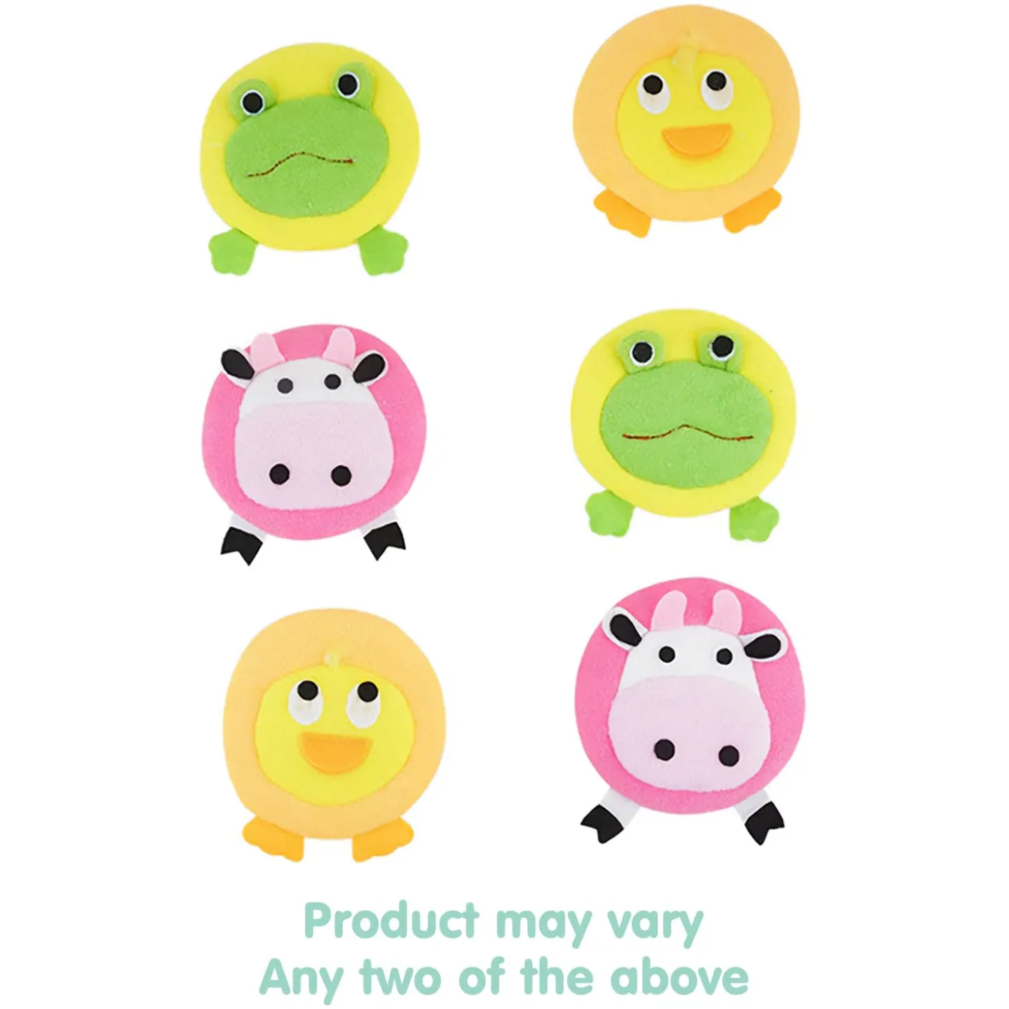 Animal Multicolour 2 Pk Bath Sponge