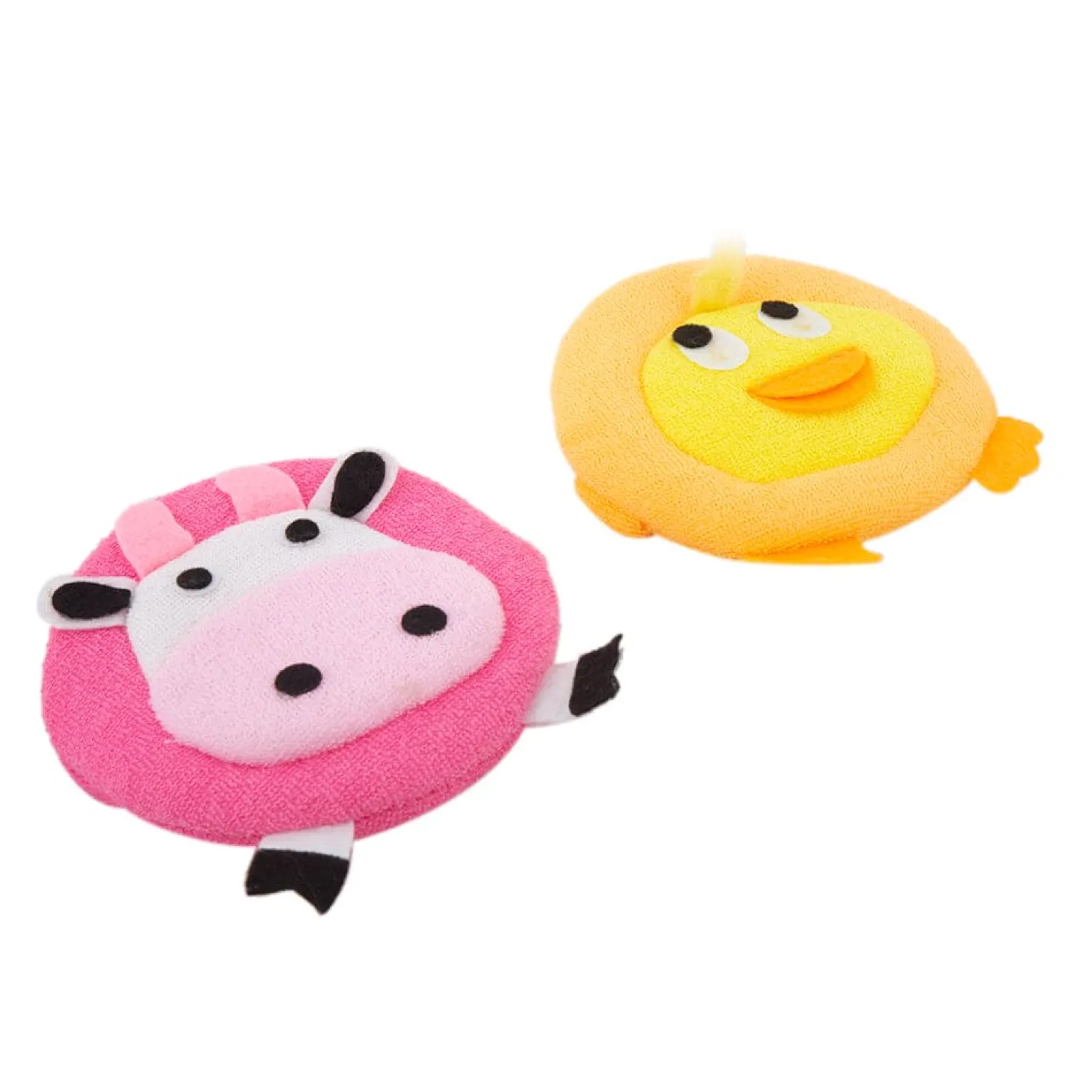 Animal Multicolour 2 Pk Bath Sponge