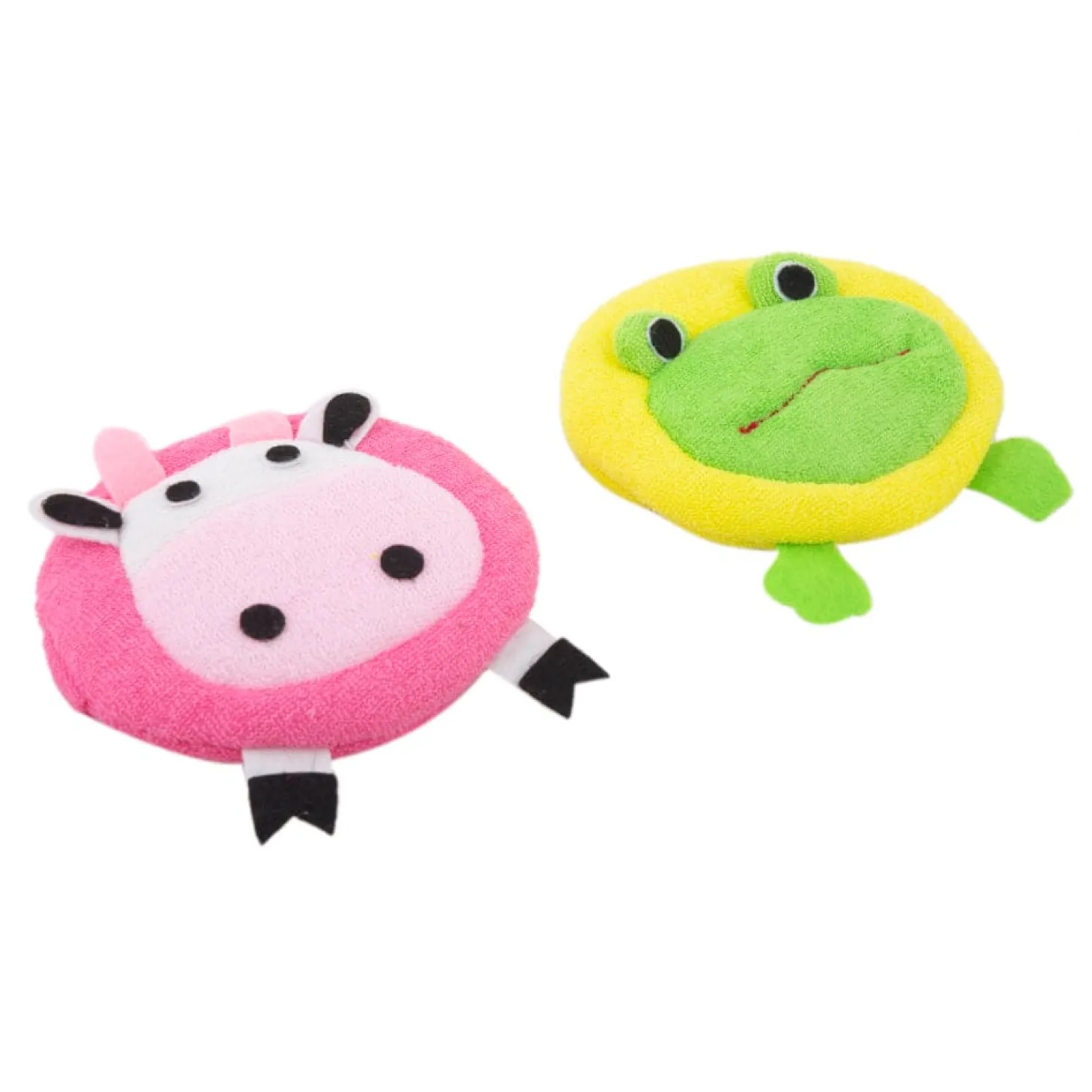 Animal Multicolour 2 Pk Bath Sponge