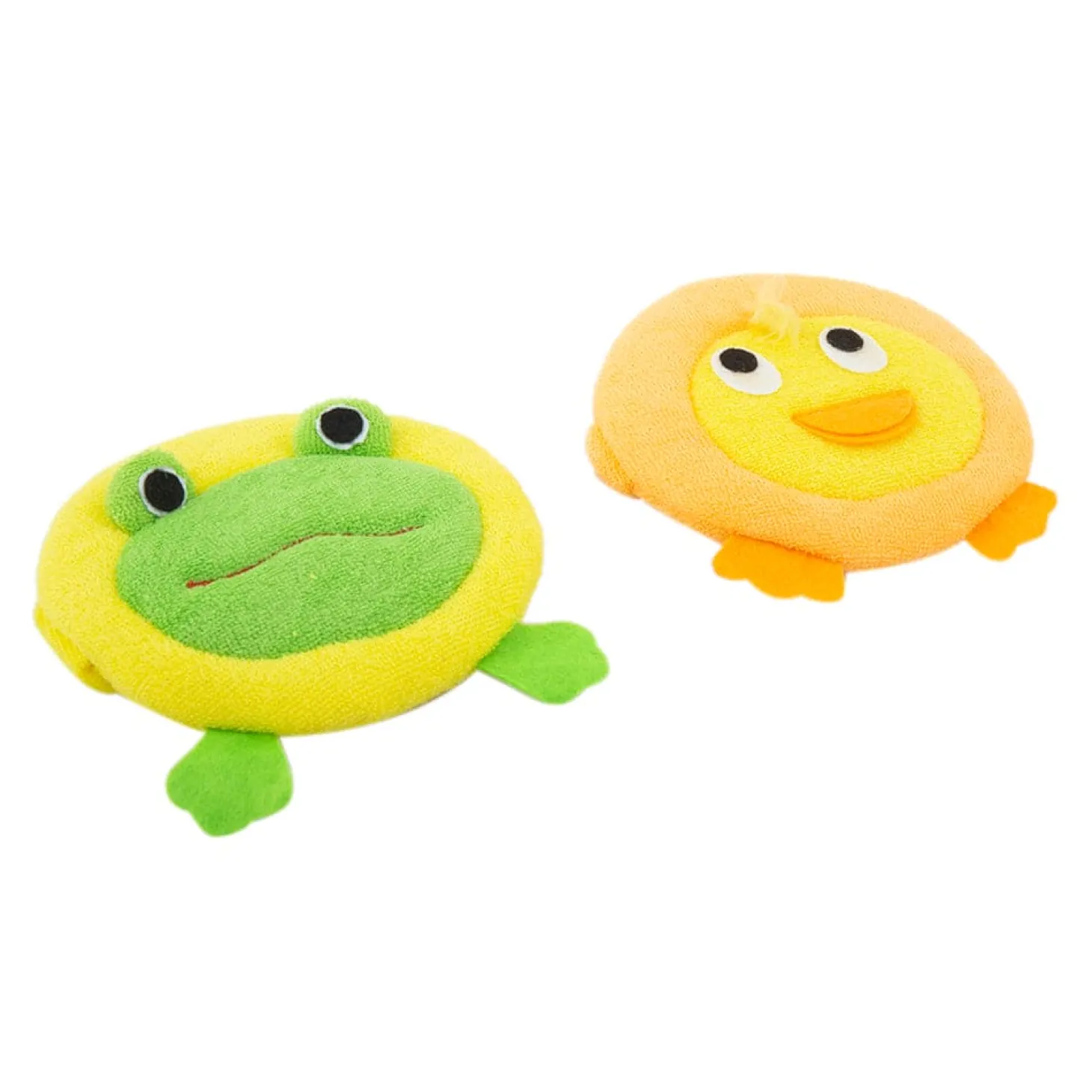 Animal Multicolour 2 Pk Bath Sponge