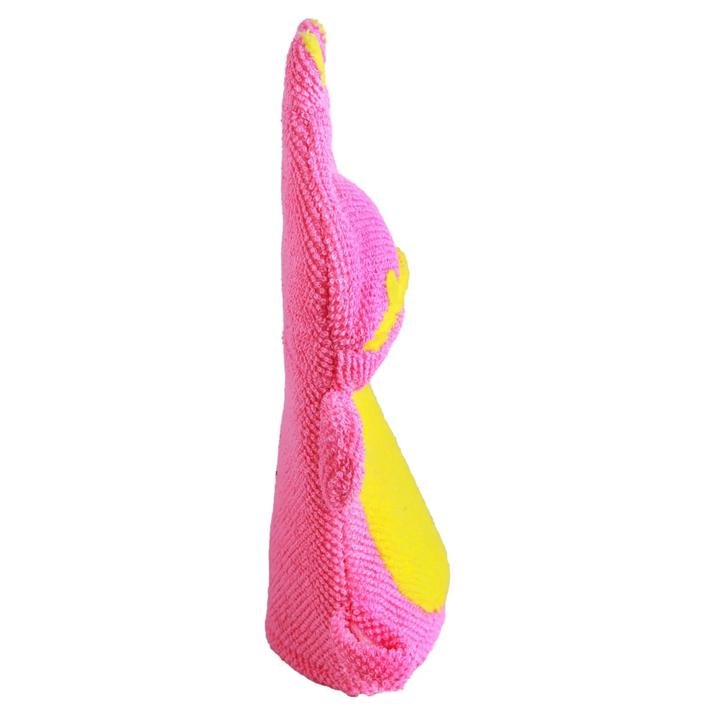 Animal Pink And Yellow Cartoon Bath Glove