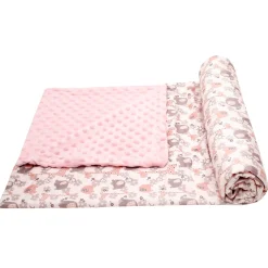 Animal Pink Bubble Blanket