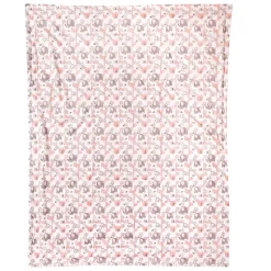 Animal Pink Bubble Blanket