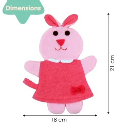 Animal Pink Cartoon Bath Glove