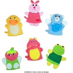 Animal Pink Cartoon Bath Glove
