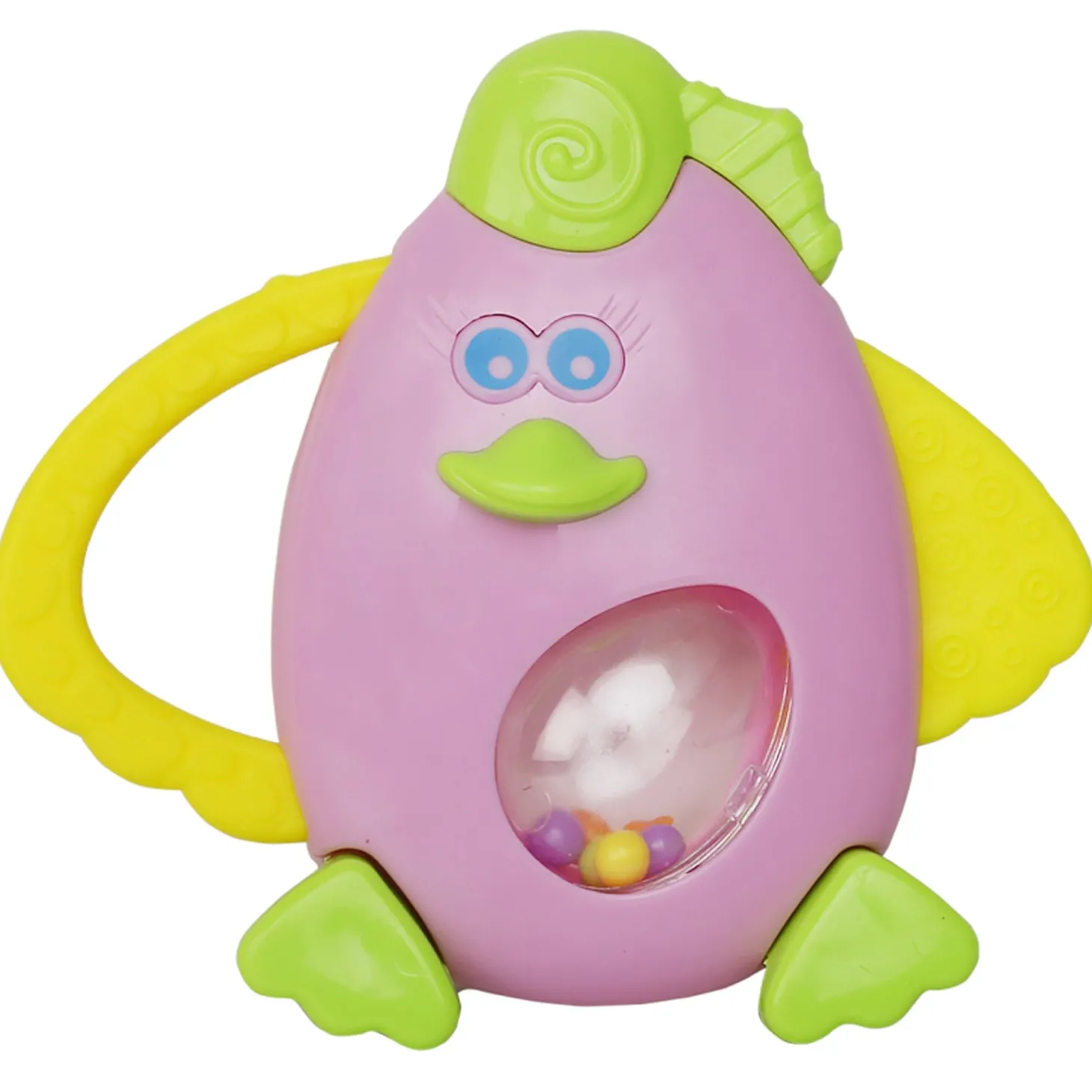 Animal Purple Rattle Toy