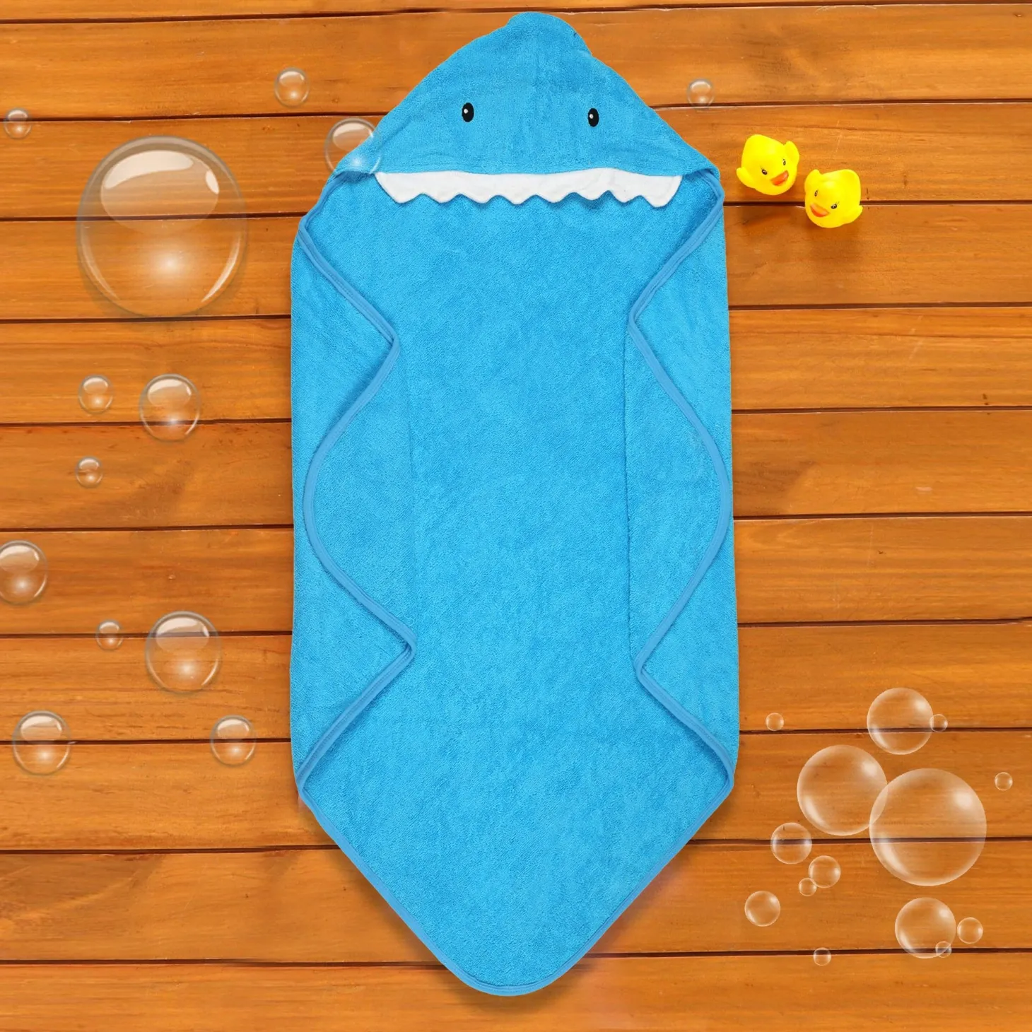 Animal Royal Blue Hooded Towel