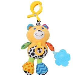 Animal Yellow Hanging Pulling Toy With Teether