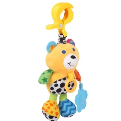 Animal Yellow Hanging Pulling Toy With Teether