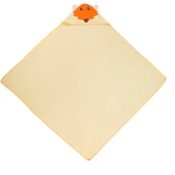 Animal Yellow Hooded Towel