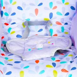 Automatic 3 Position Seat Recliner Bouncer Floral Grey