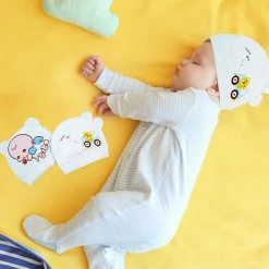 Baby Angel Blue 2 Pk Caps