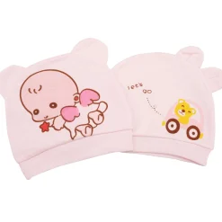 Baby Angel Pink 2 Pk Caps