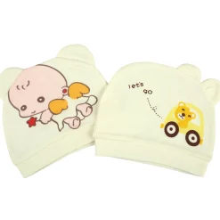 Baby Angel Yellow 2 Pk Caps