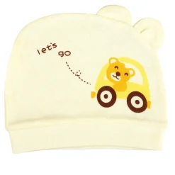 Baby Angel Yellow 2 Pk Caps
