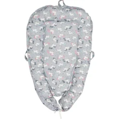 Baby Bed Cum Carry Nest Starry Unicorn Grey