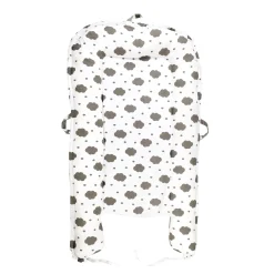 Baby Bed Cum Carry Nest Sleeping On A Cloud Grey