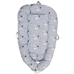 Baby Bed Cum Carry Nest Starry Unicorn Grey