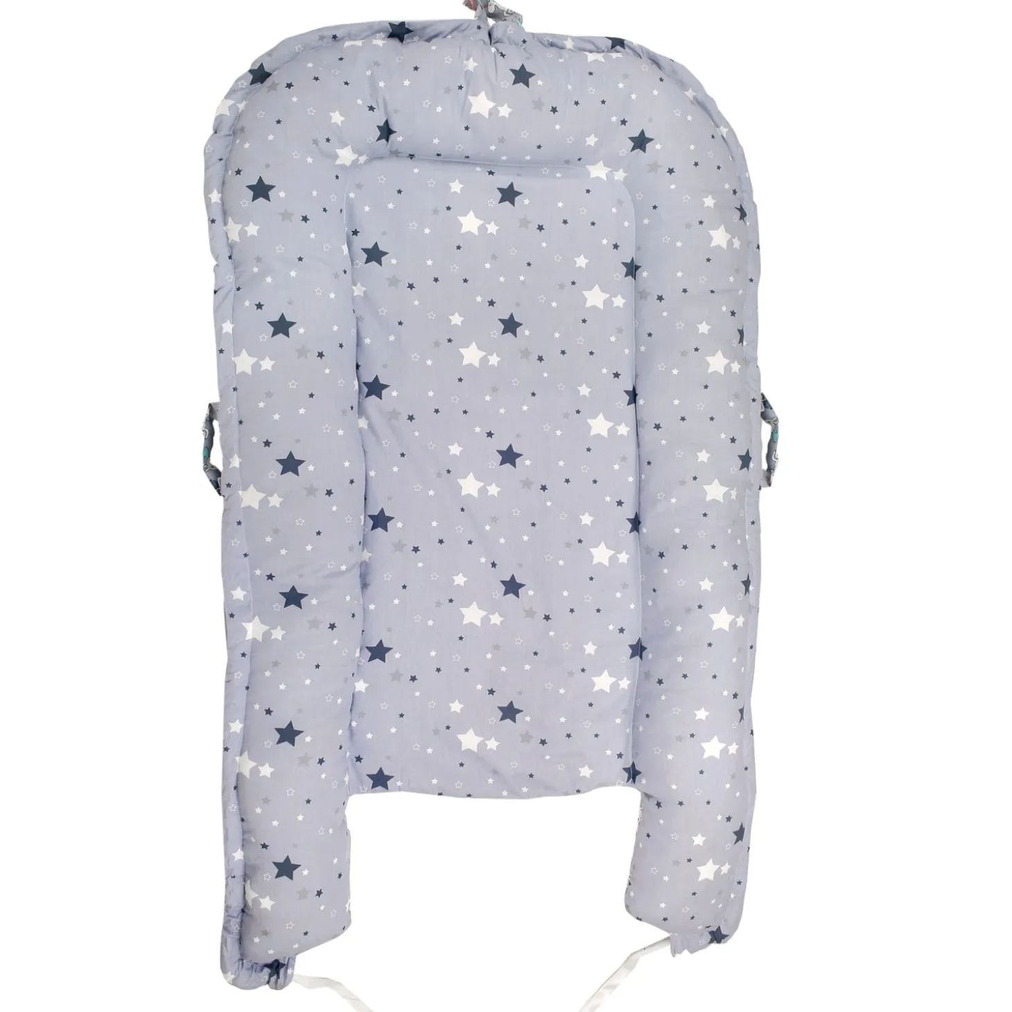 Baby Bed Cum Carry Nest Starry Unicorn Grey