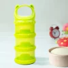 Baby Moo 3 Layer Portable BPA Free Milk Powder Container - Green