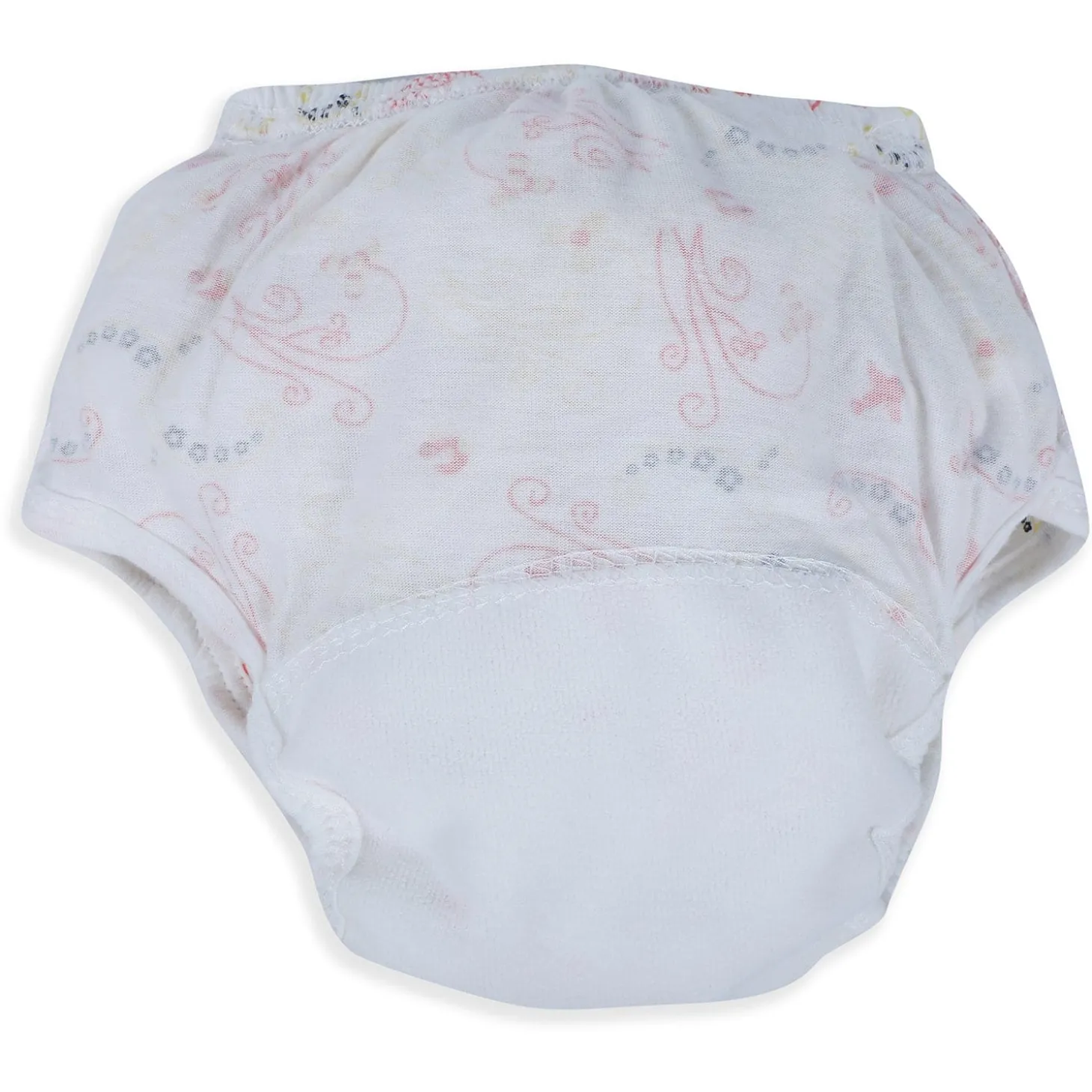 Baby Moo Abstract Reusable Cloth Training Diaper Panty - Multicolour