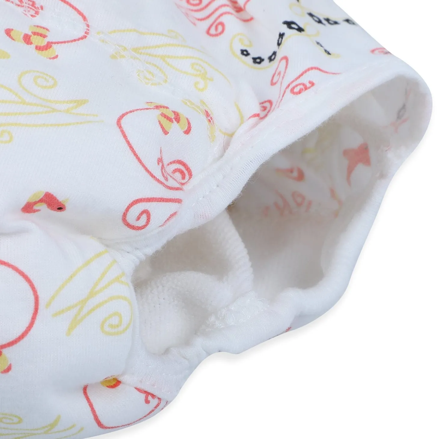Baby Moo Abstract Reusable Cloth Training Diaper Panty - Multicolour