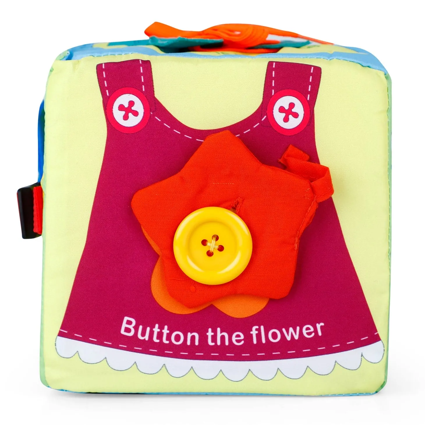 Baby Moo All In One Activity Cube 6 Side Play Educational Toy - Multicolour