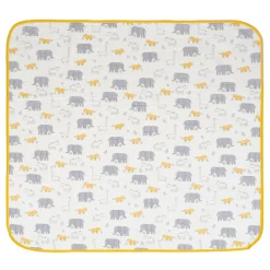 Baby Moo Animal Tale Soft Warm Hooded Wrapper - Mustard