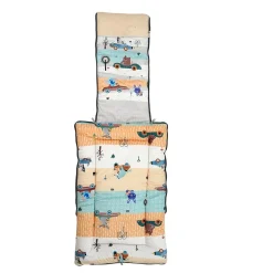 Baby Moo Bear in Car Premium Carry Nest Velvet With Hosiery Lining Sleeping Bag - Yellow