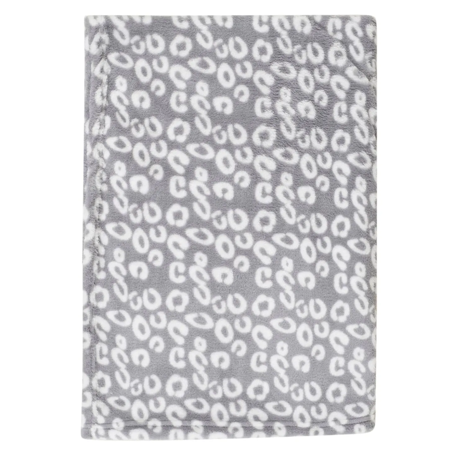Baby Moo Bear Snuggle Buddy Soft Rattle and Plush Blanket Gift Toy Blanket - Grey