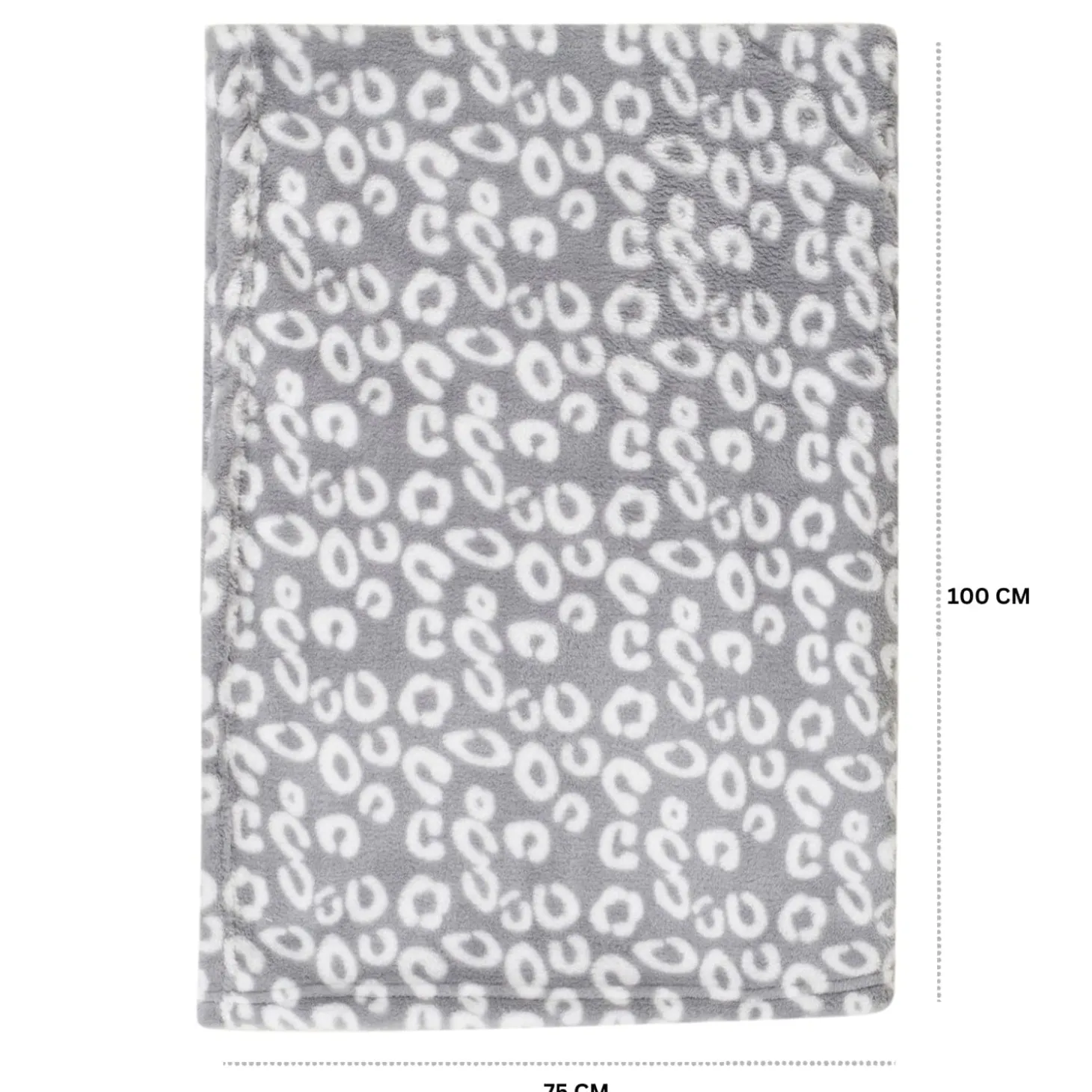 Baby Moo Bear Snuggle Buddy Soft Rattle and Plush Blanket Gift Toy Blanket - Grey