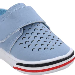 Baby Moo Breathable Velcro Strap Anti-Skid Chu Chu Sound Sneakers - Blue