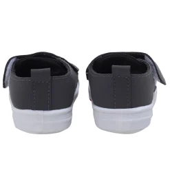Baby Moo Breathable Velcro Strap Anti-Skid Chu Chu Sound Sneakers - Grey