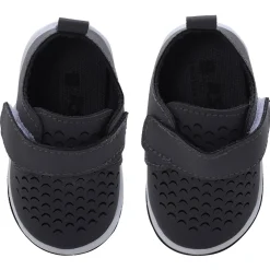 Baby Moo Breathable Velcro Strap Anti-Skid Chu Chu Sound Sneakers - Grey