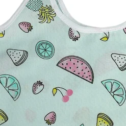 Baby Moo Candy Crush Round Neck Sleeveless Tie Knot Cotton Jhablas 5 Pcs - Pink, Multicolour