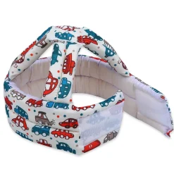 Baby Moo Car & Truck Head Protection Adjustable Cushioned Safety Helmet - Cream