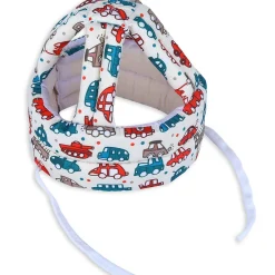 Baby Moo Car & Truck Head Protection Adjustable Cushioned Safety Helmet - Cream