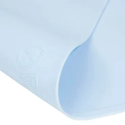 Baby Moo Cloud Shaped Kids Dining Table Silicone Waterproof Placemat - Blue