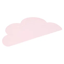 Baby Moo Cloud Shaped Kids Dining Table Silicone Waterproof Placemat - Pink