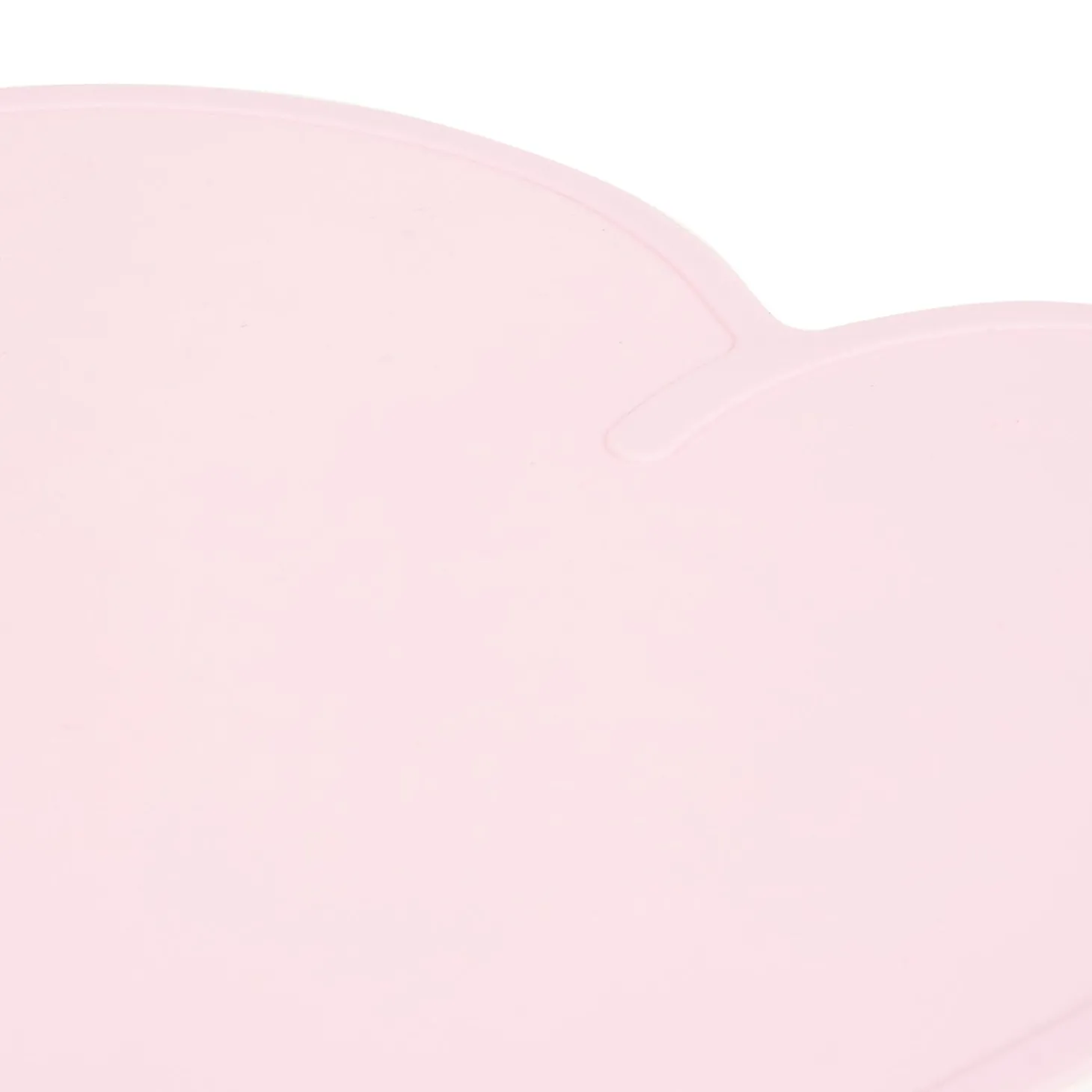 Baby Moo Cloud Shaped Kids Dining Table Silicone Waterproof Placemat - Pink