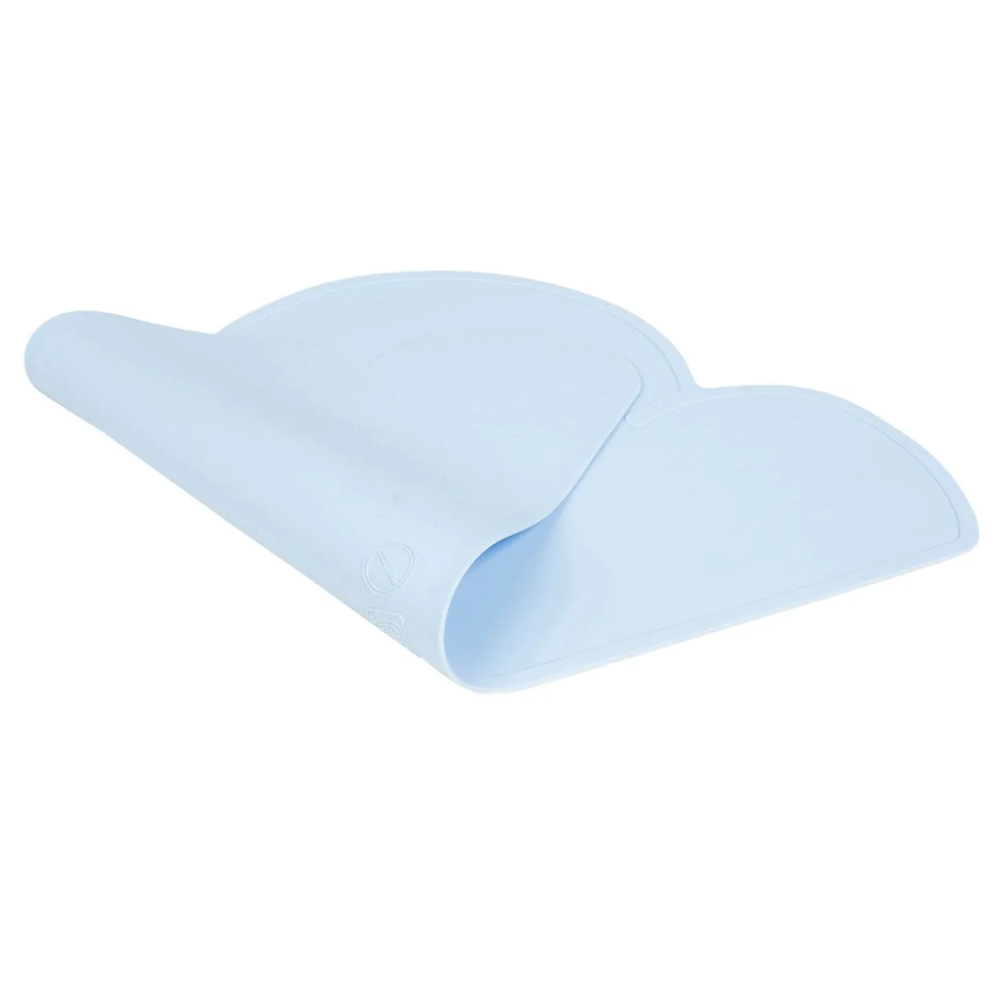 Baby Moo Cloud Shaped Kids Dining Table Silicone Waterproof Placemat - Blue