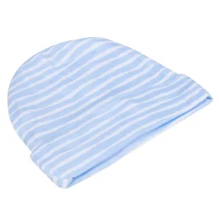 Baby Moo Construction Truck Infants Ultra Soft 100% Cotton All Season Pack of 5 Caps - Blue